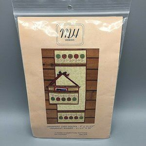 MH Designs Ornament Card Holder & Runner Fabric Craft Set